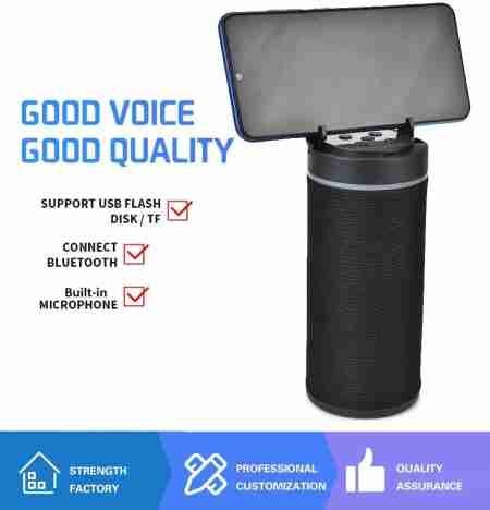 KT-125 Mini Handy Bluetooth Speaker Black view 2