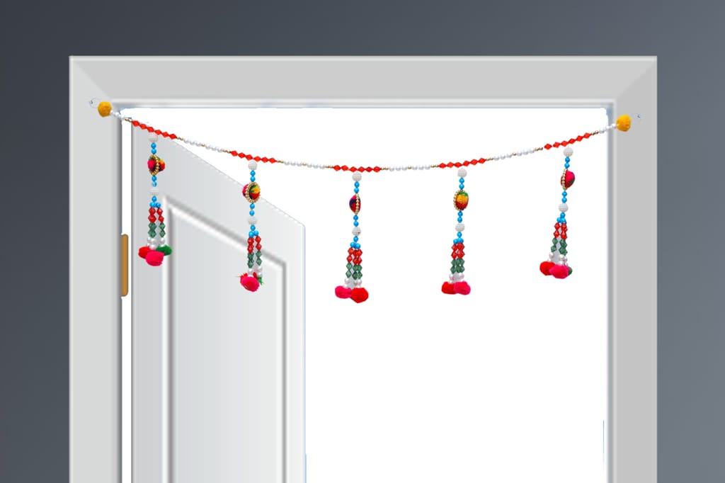 Pearl Archway Crystal Tassel
