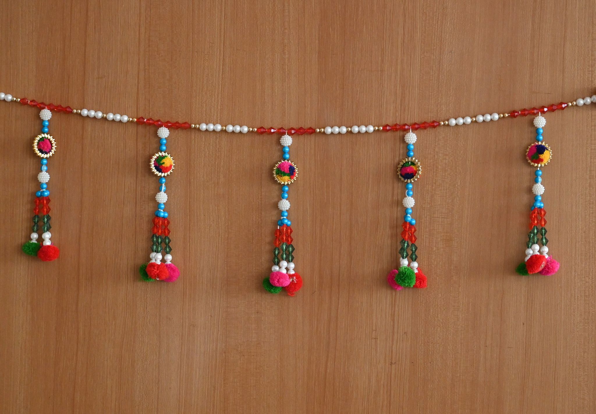 Pearl Archway Crystal Tassel view 2