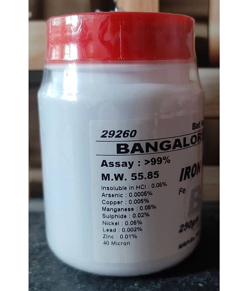 IRON (METAL) POWDER ELECTROLYTIC - 250gm view 2