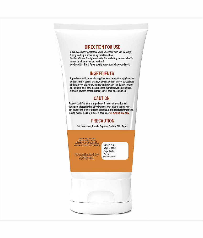 SOPHIN - Refreshing Face Wash For All Skin Type ( Pack of 1 ) view 2