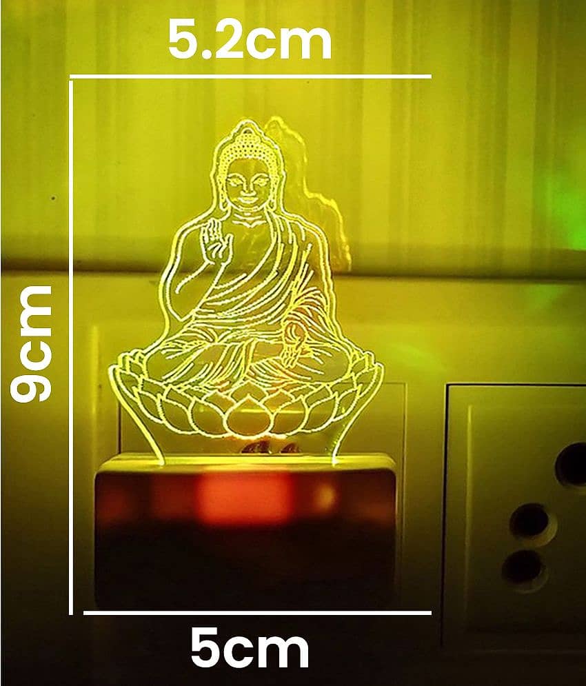 DIONA Multicolor Night Lamp ( Pack of 1 ) view 2