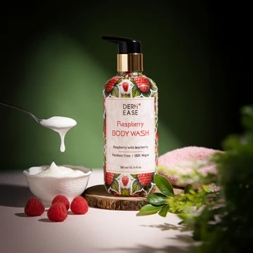 Dermease Raspberry Body Wash for Fresh & Soft Skin view 2