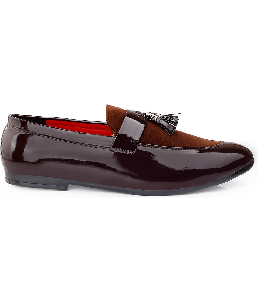 Cozy Wear Brown Men's Slip on view 2