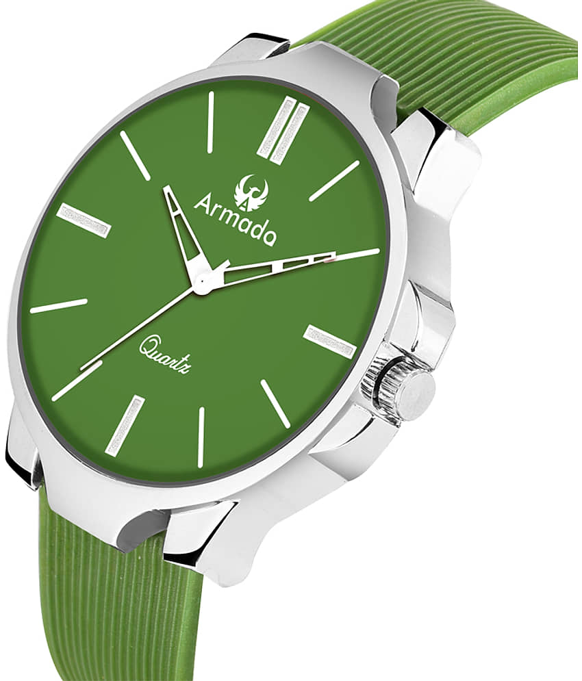 Armado Green Stainless Steel Analog Men's Watch view 2
