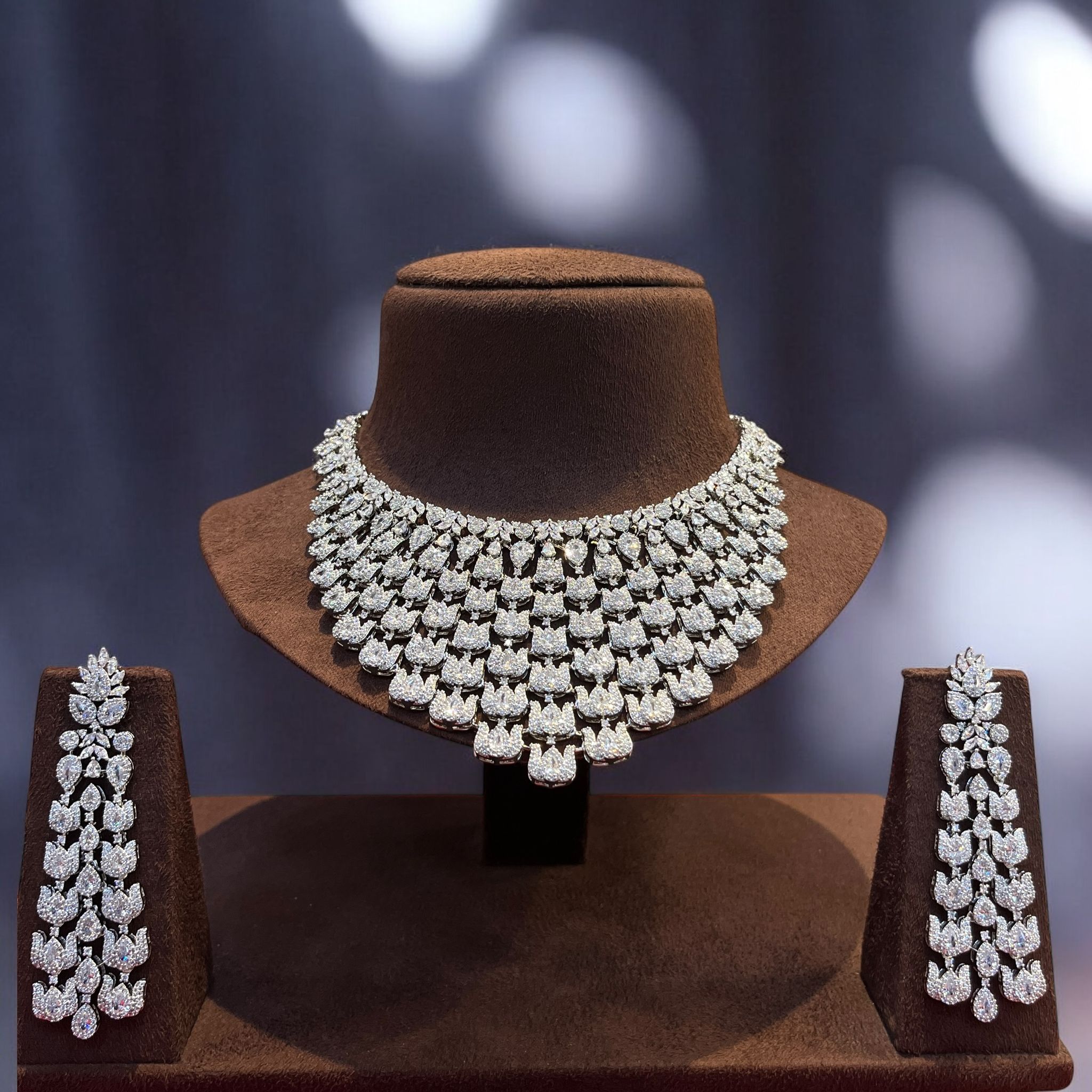 Asteria AD Jewelry Set By Dia Art Jewels view 2