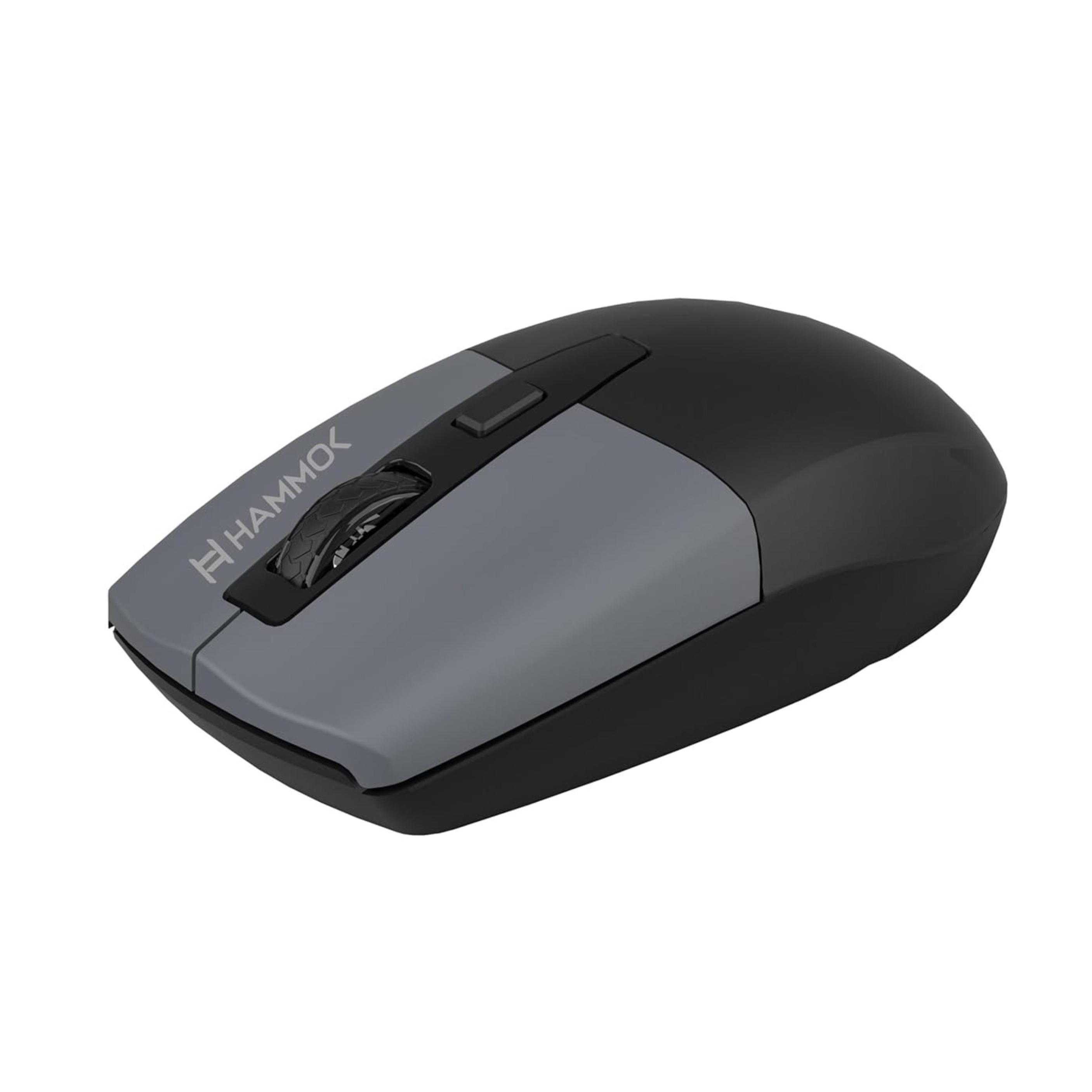 HAMMOK | MYRA PRO | WIRELESS + BLUETOOTH MOUSE | MATT FINISH | GREY view 2