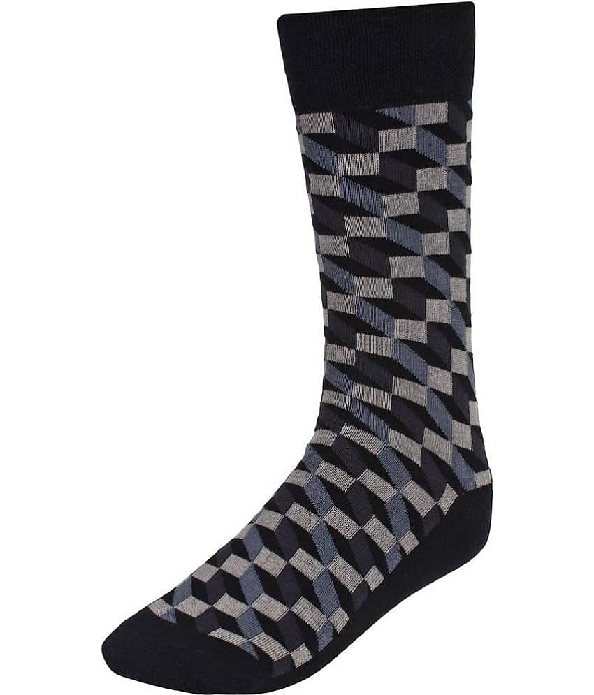 Creature Brown Formal Mid Length Socks view 2
