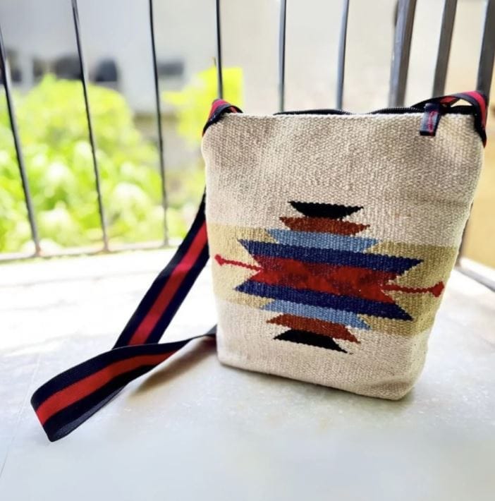 Craftinence Nomad Wanderlust Satchel - Cedar view 2