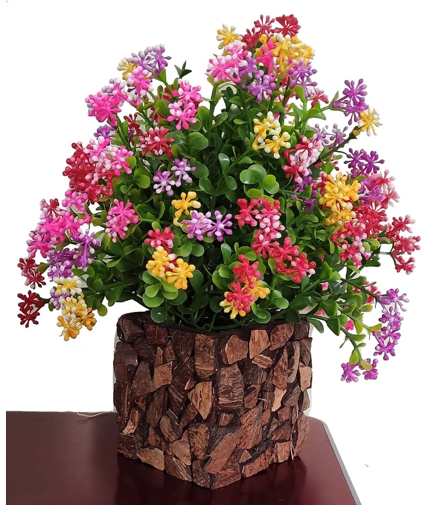 BAARIG - Multicolor Wild Artificial Flower ( Pack of 1 ) view 2