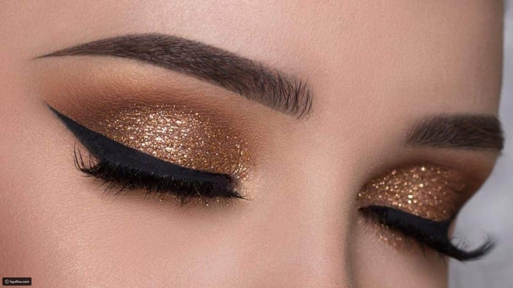Elecsera Multicolor Beautiful Eyeshadow Glitter Powder with Eye Glue/Gum 200 g (Multicolor) view 2