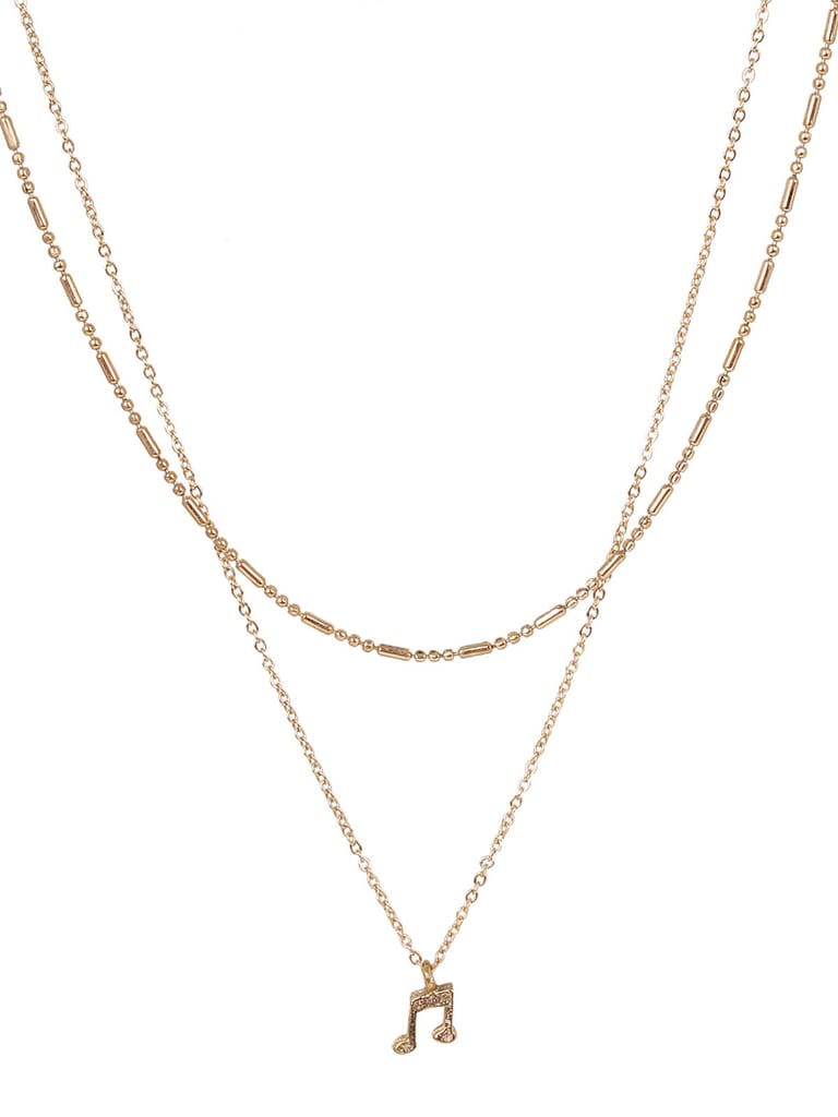 Cardinal Gold Plated Brass Necklace Chain view 2