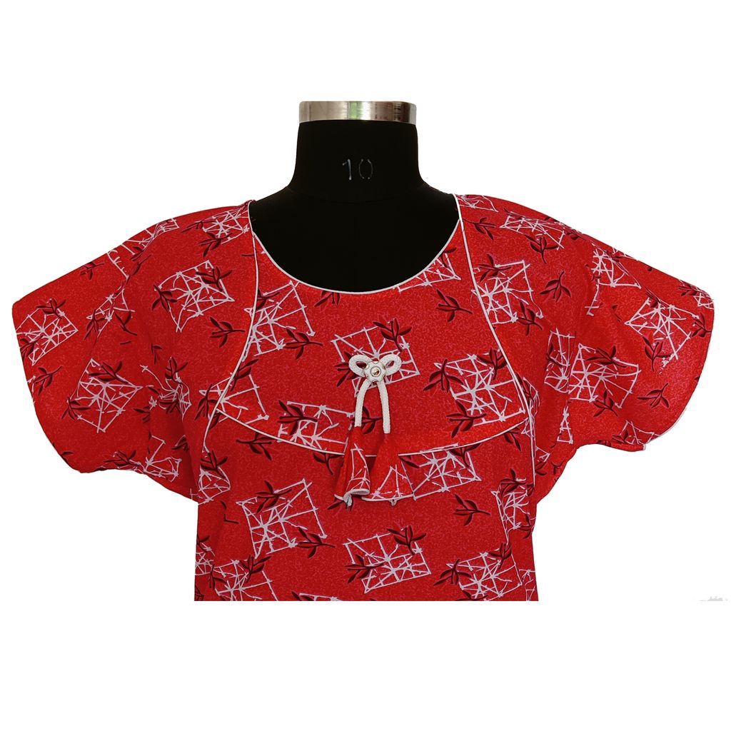 Riddhi Pure soft Cotton XXL Free Size women Cotton Nighty view 2
