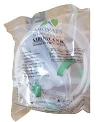 MICROSIDD Oxygen Face Mask with Tube Universal Fit (Green, Transparent, 2) view 2