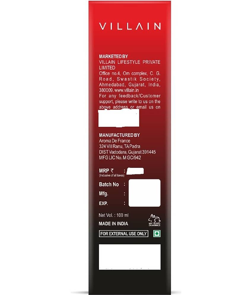 VILLAIN - Heist Combo - 4 x 8ml | Premium Perfume Gift Eau De Parfum (EDP) For Men 4 ( Pack of 4 ) view 2