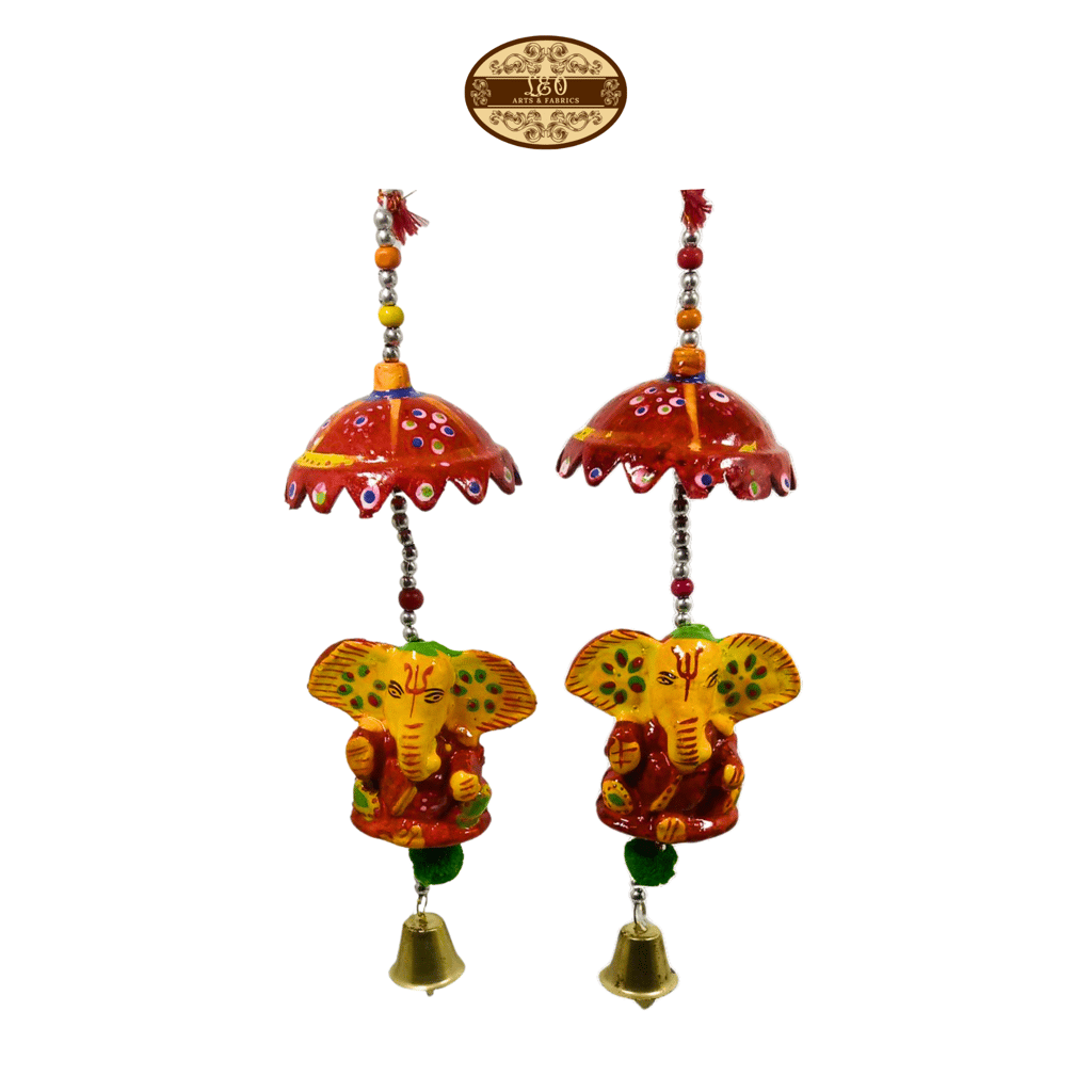 Decorative Ganesha Door Hangings Wall Art for Main Door/Living Room Home Decor, Pack of 2 view 2