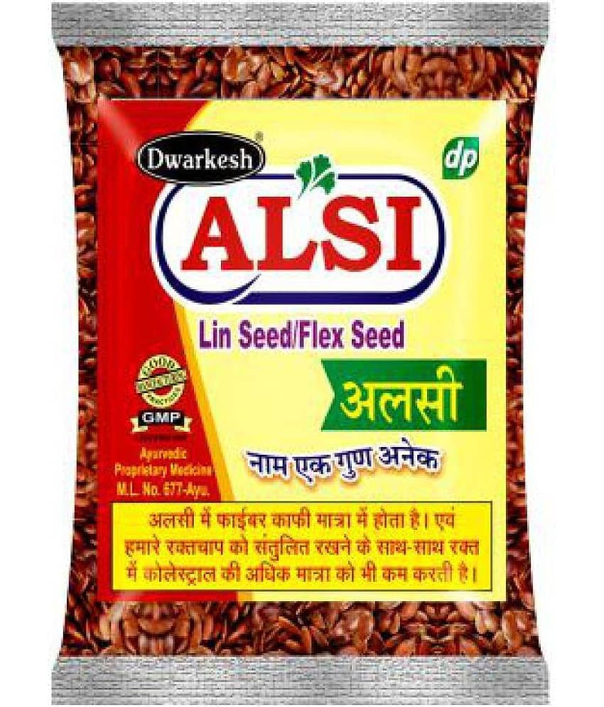 Dwarkesh Flax Seeds - Alsi (Roasted) 500 gm view 2