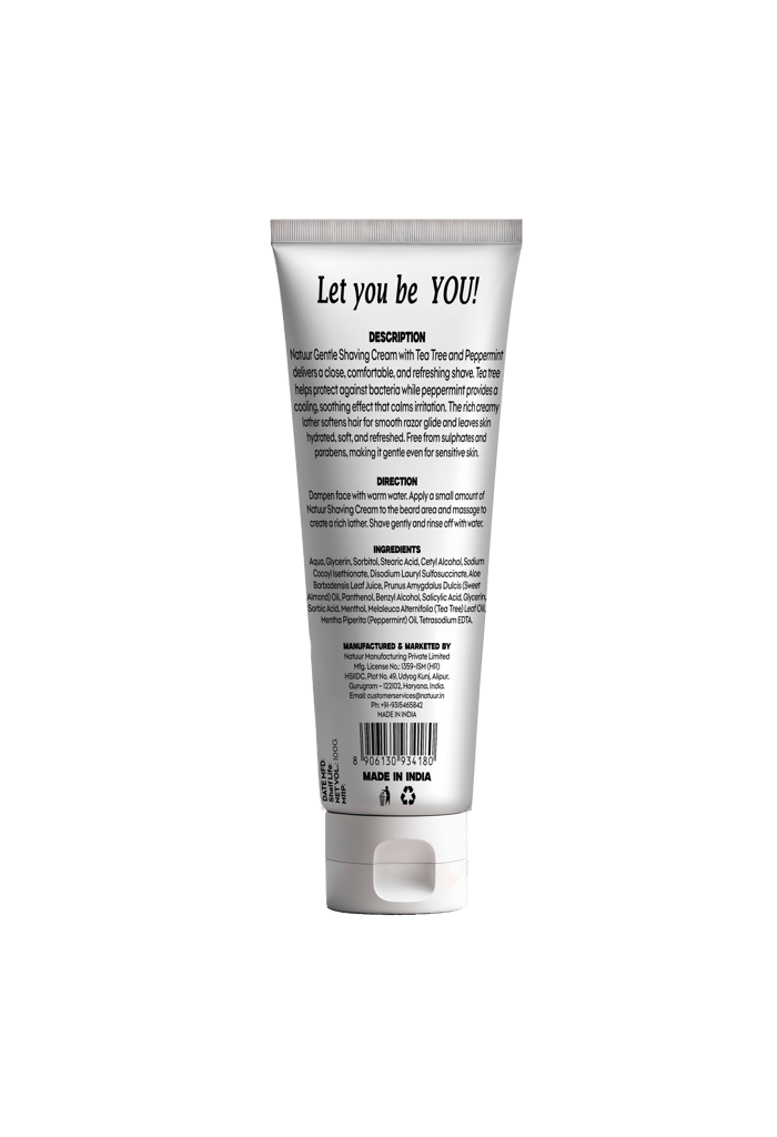 EDGE Gentle Shaving Cream Tea Tree • Peppermint • Aloe Vera Smooth. Protect. Comfort view 2