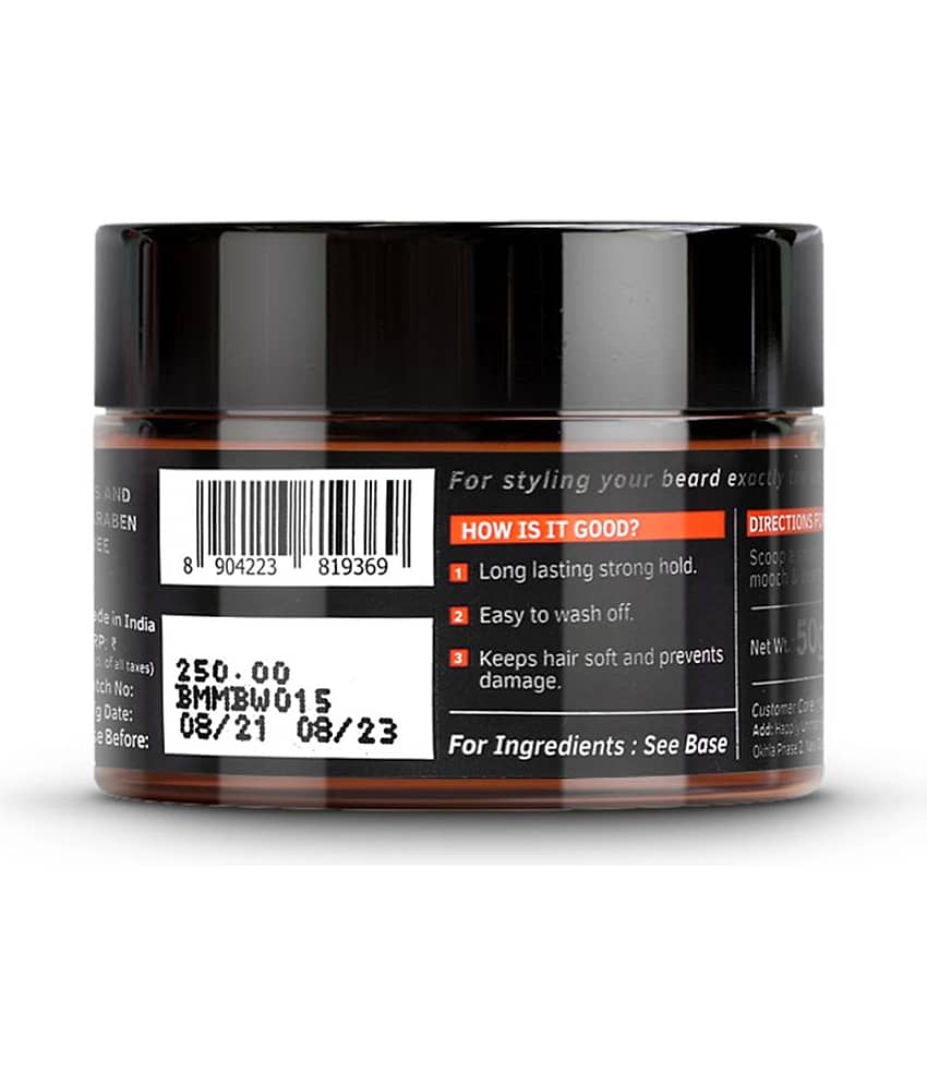 Ustraa Beard & Mooch Wax - Strong Hold - 50g view 2