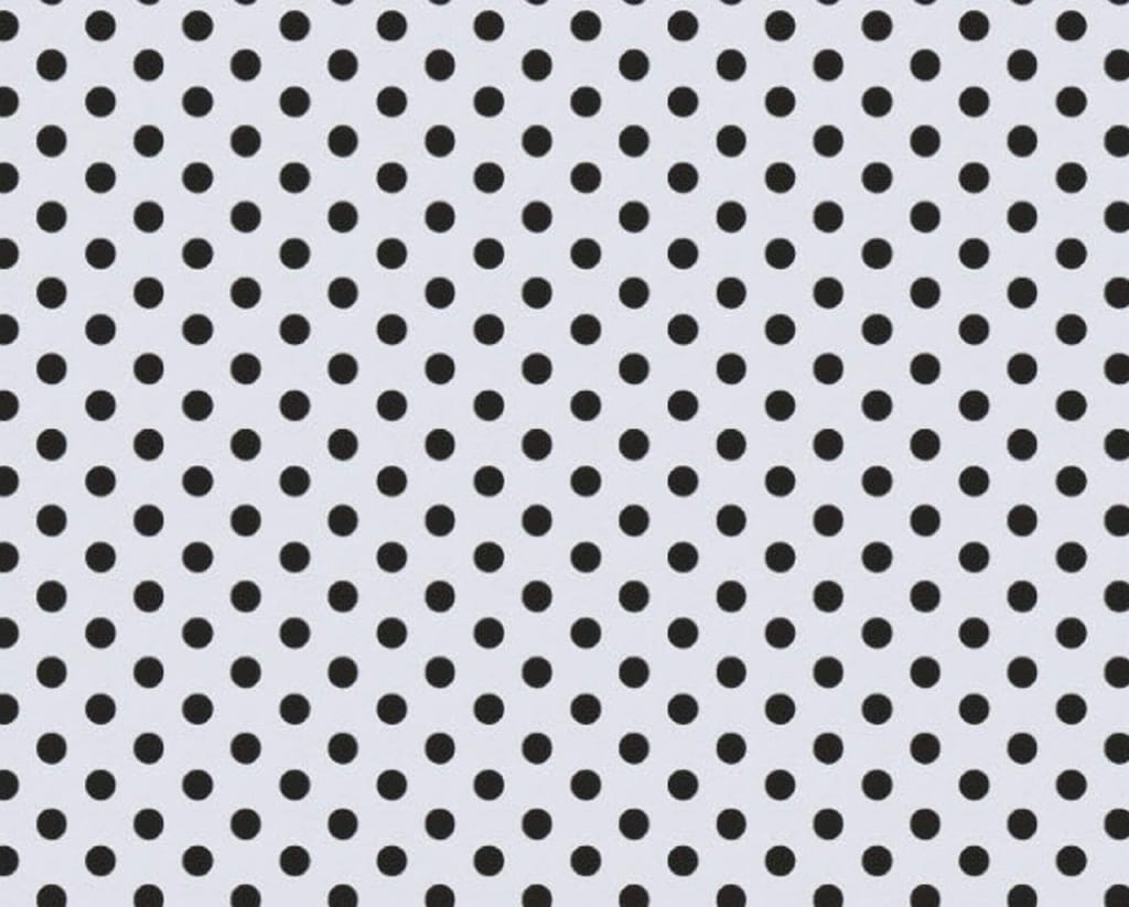 AIRWILL 100% Cotton Polka Pattern 4 Seater Square Table Cover Sized, 56x56 inches (Black,White, Pack of 1) view 2