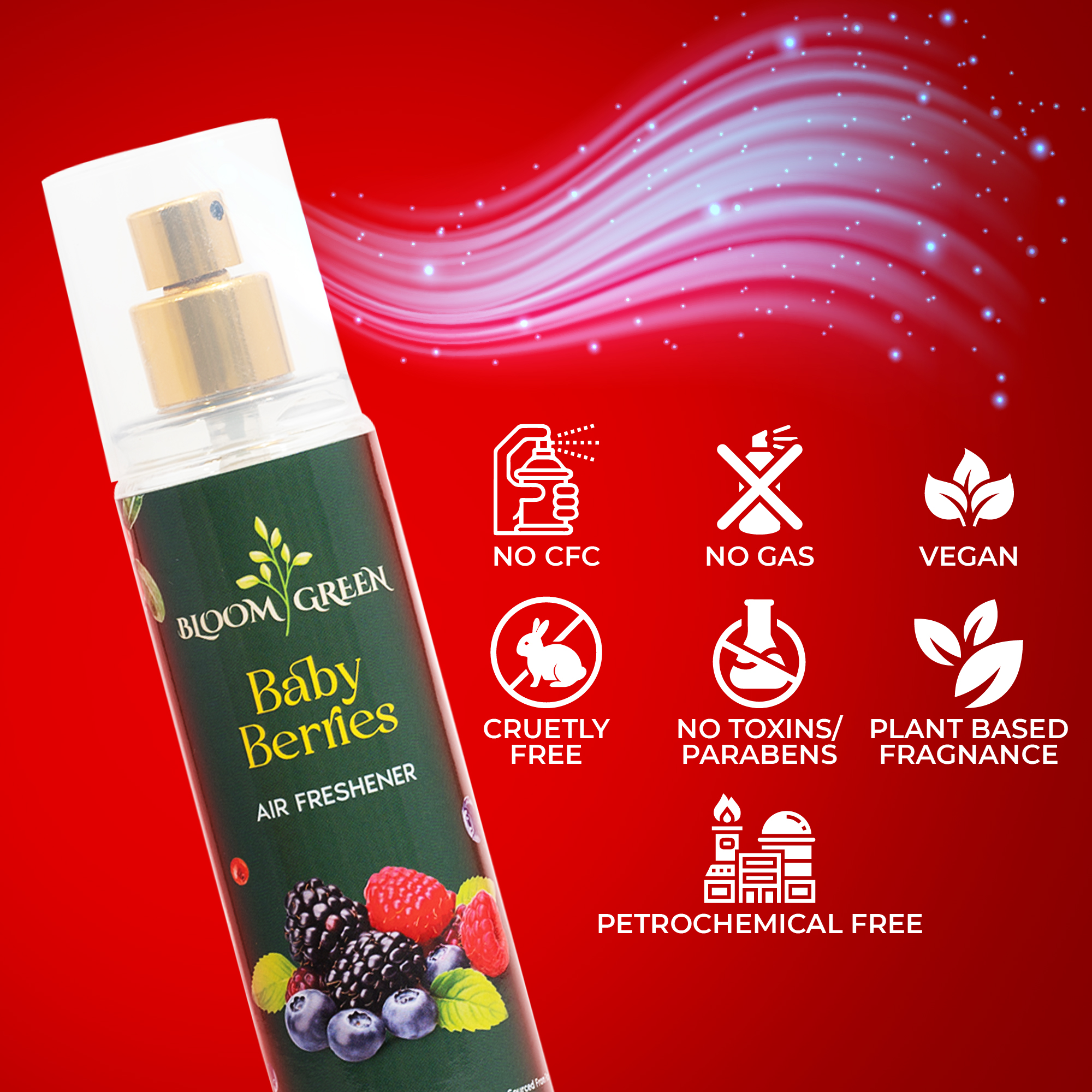 Baby Berries Air Freshener - Safe & Pet-Friendly view 2