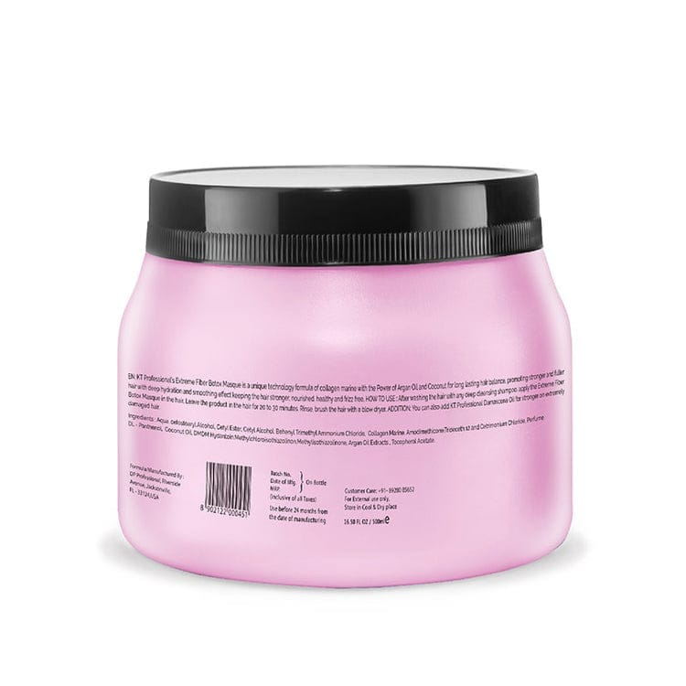 Extreme Fiber BTX Hair Masque | For Intense Hair Regeneration, Repair & Strength | Sulfate-Free, Paraben-Free | 500ml view 2