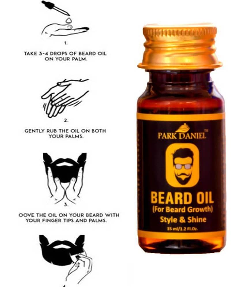 Park Daniel - 35mL Growth Increasing Beard Oil (Pack of 1) view 2