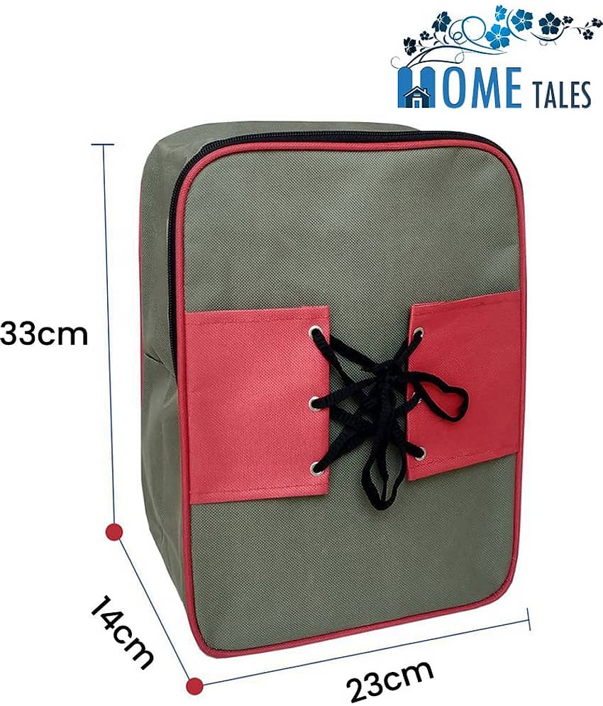 Non-Woven shoe Organizer for Travel & Storage view 2