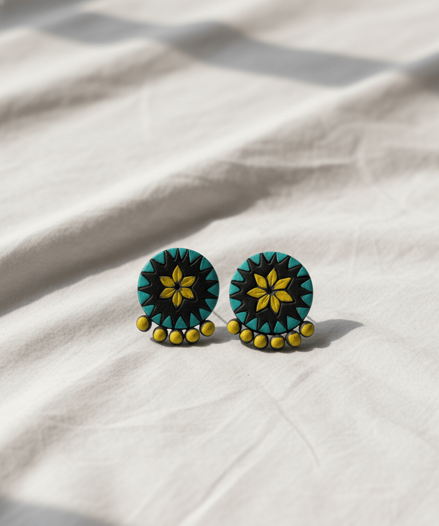 Terracotta Earring