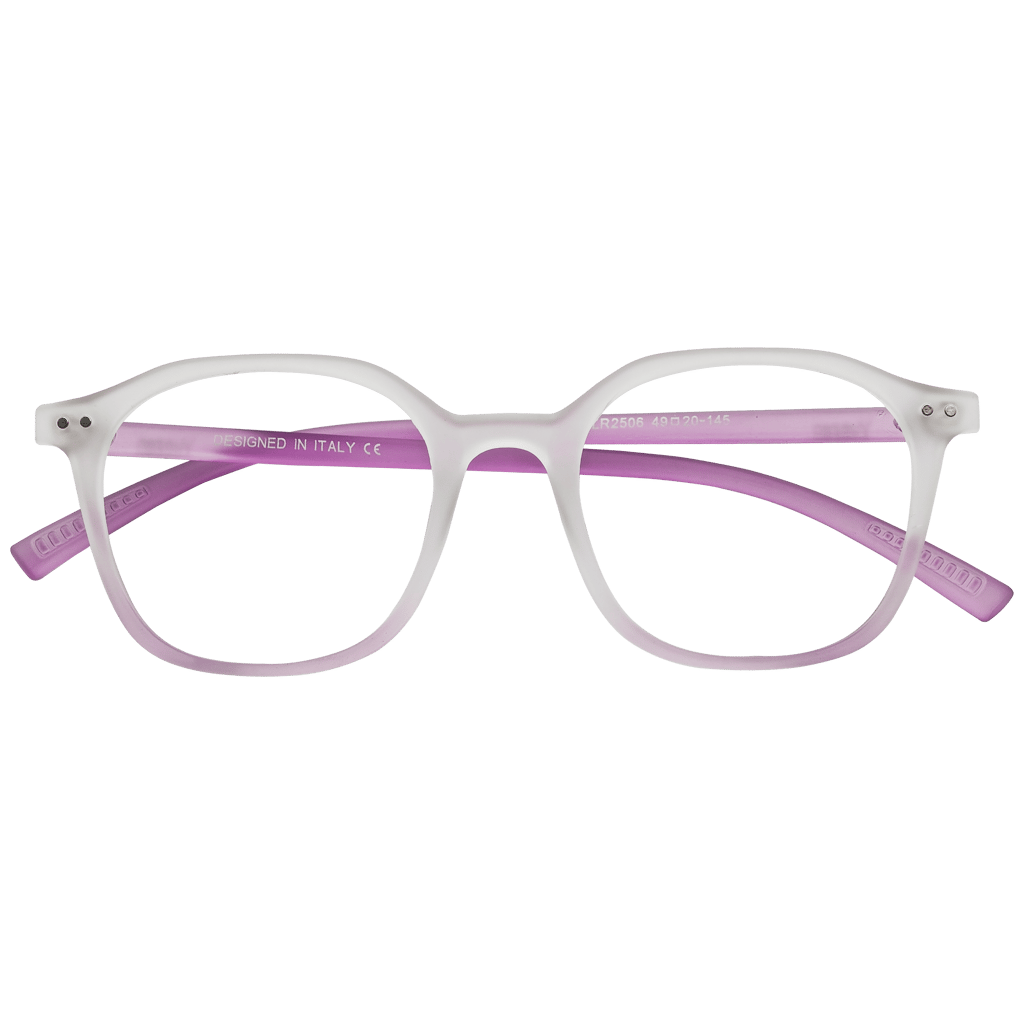 Transparent Full Rim Rectangle Eyeglasses view 2