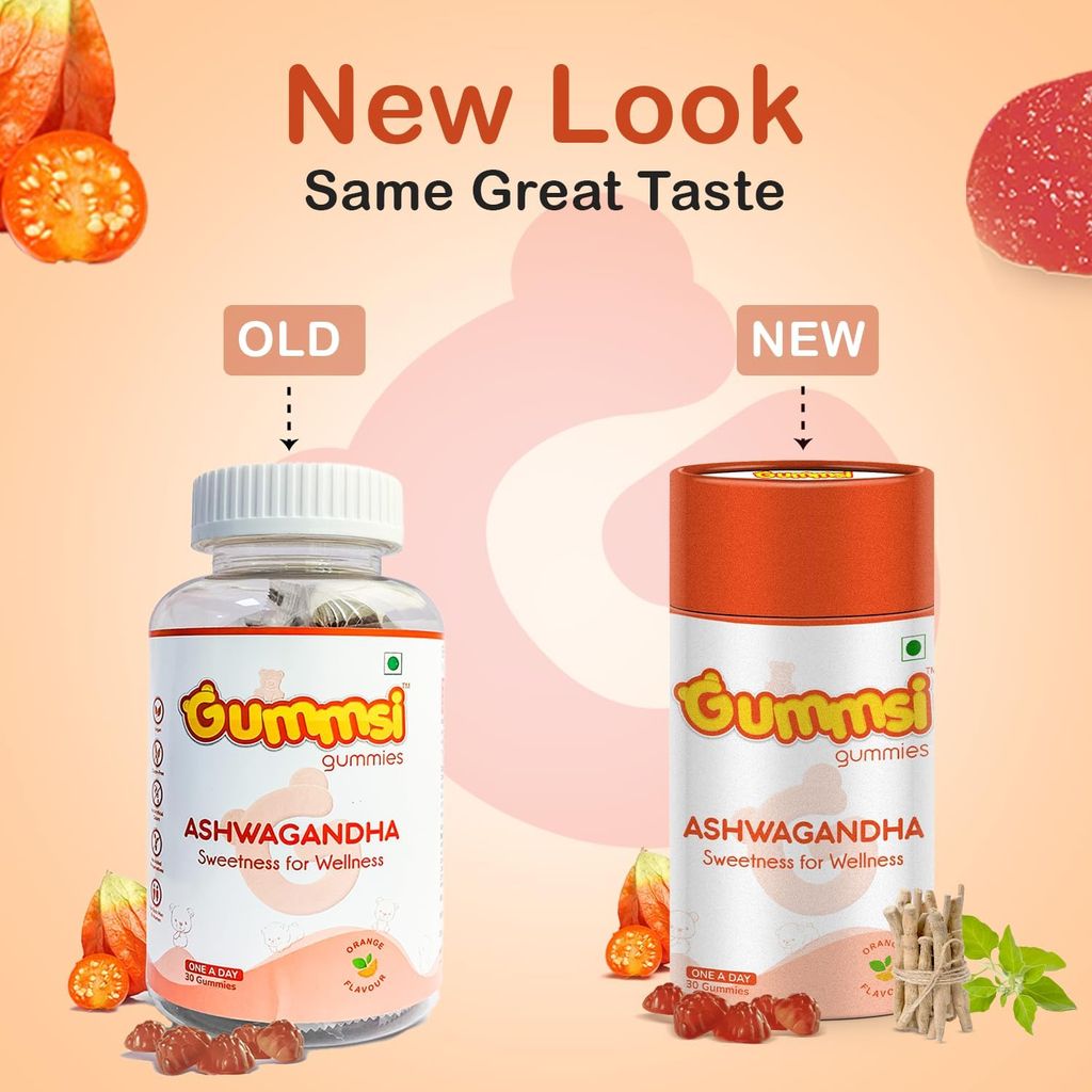 Gummsi Ashwagandha Gummies for Men and Women - 30 Gummies view 2