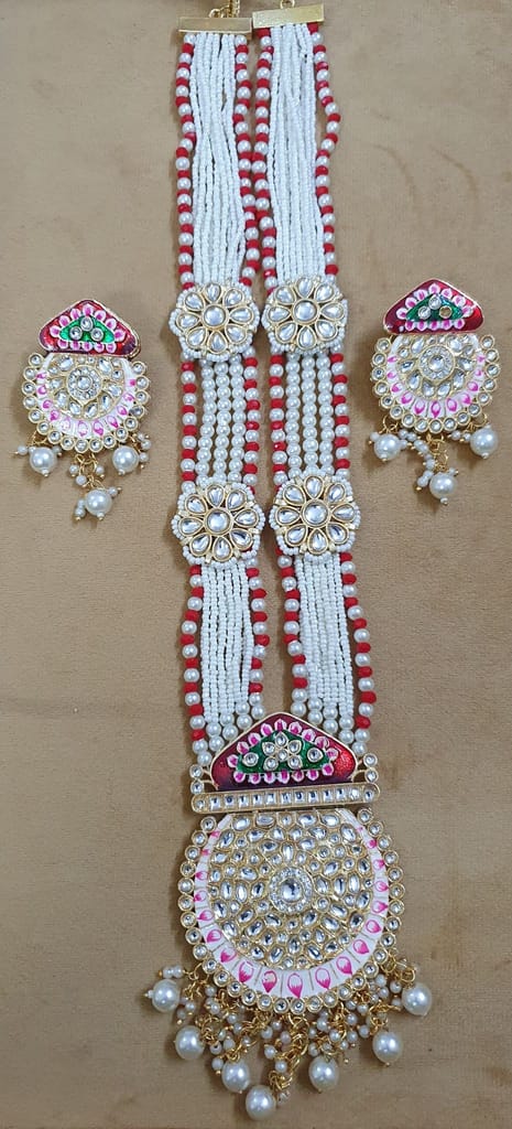 Kundan Beautiful Designer Necklace view 2