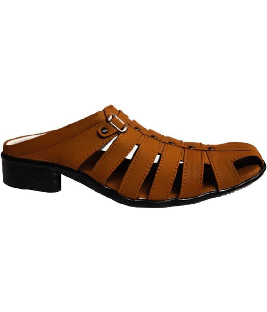RAGE GAZE - Beige Men's Sandals view 2