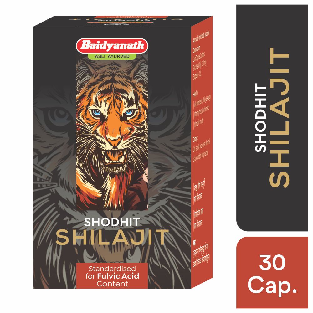 Baidyanath Shodhit Shilajit Capsule 30 Cap
