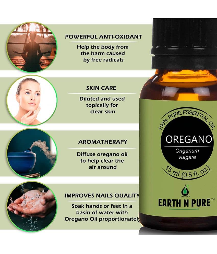 Earth N Pure - Oregano Essential Oil 15 mL ( Pack of 1 ) view 2