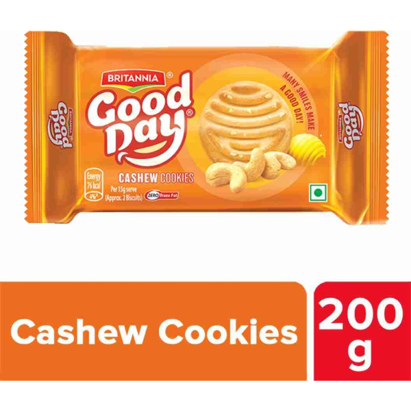 Britannia Good Day Cashew Cookies 200 Gms