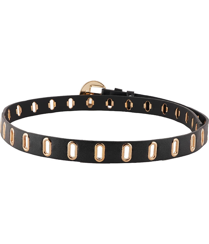 STYLE SHOES - Faux Leather Girls Embellished Belt ( Pack of 1 ) view 2