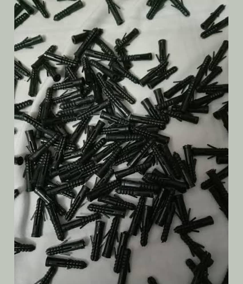 Adison wall plugs gitti screw 38 mm pack of 100 pcs heavy duty A grade pvc material best gitti screw rowl plugs view 2