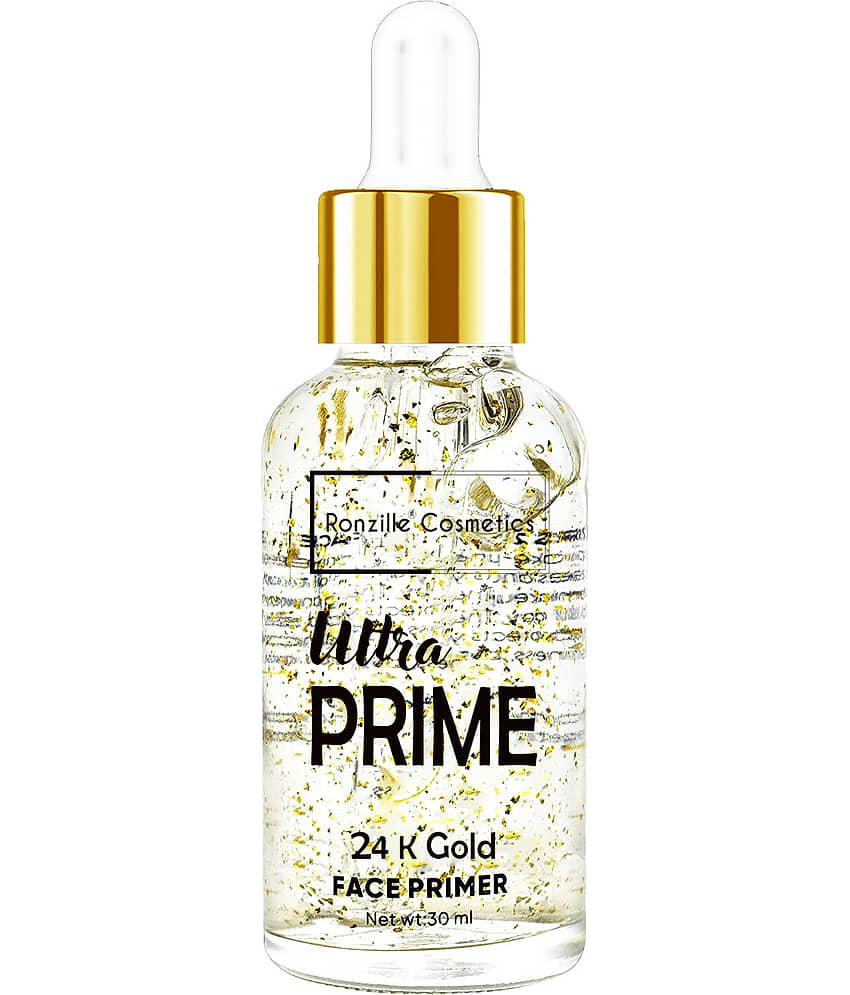 Ronzille Glass Glow Pre Makeup oil Primer Gold 30 ml view 2