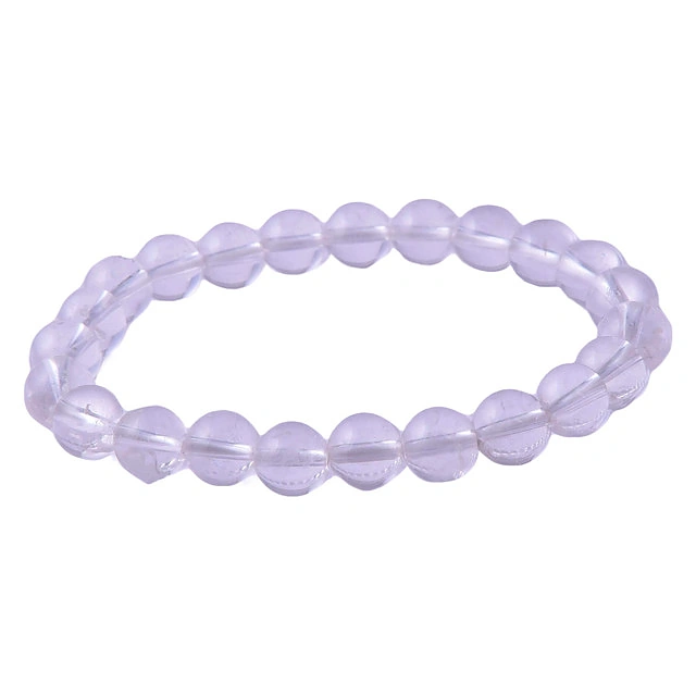 Clear Quartz Bracelet Healing and Vastu, Meditation, Protection Stylish Bracelet for Girls/Boys/Women(KI_139) by Krishna Impex view 2