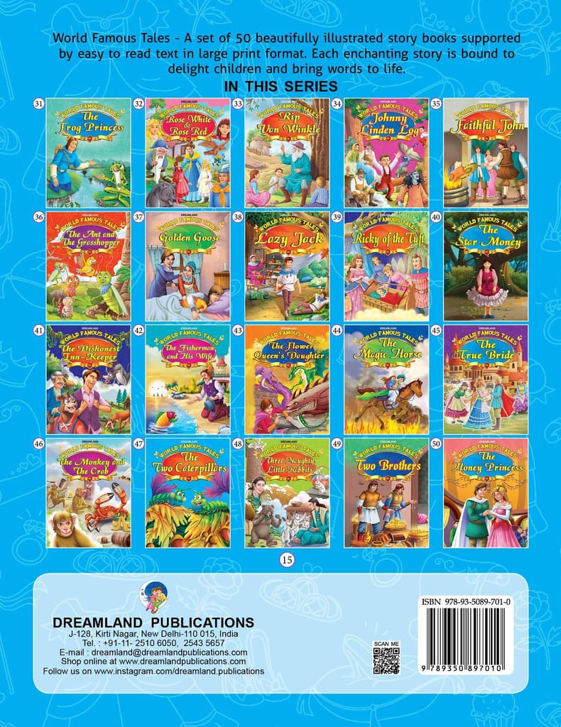Jack & The Beanstalk Illustrated Story Book for Children Age 2-6 years, 32 Pages - World Famous Tales Stories [Paperback] Dreamland Publications view 2