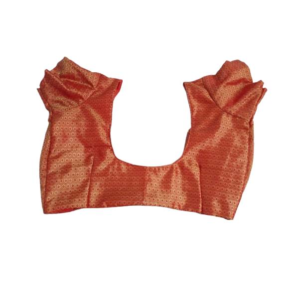 Cotton Material with Silk Mix Blouse (Size 36)