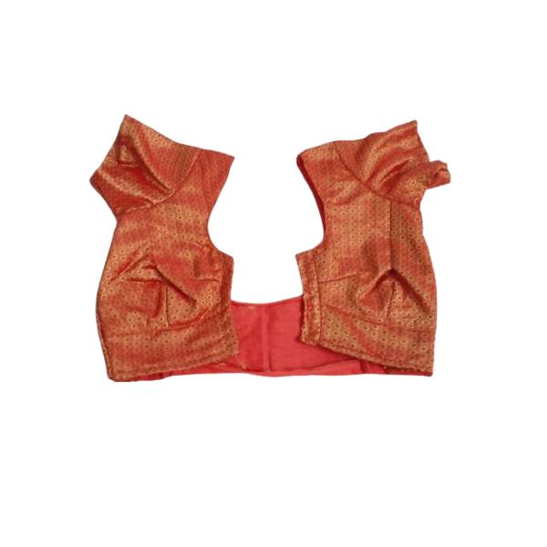 Cotton Material with Silk Mix Blouse (Size 36) view 2