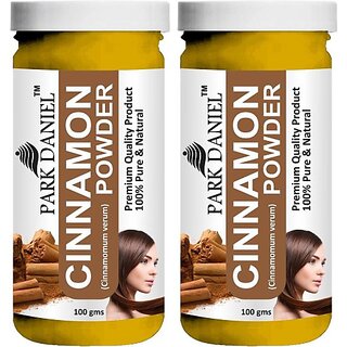 PARK DANIEL Premium Cinnamon Powder-100% Pure & Natural Combo Pack 2 bottles of 100 gms(200 gms) (200 g) view 2