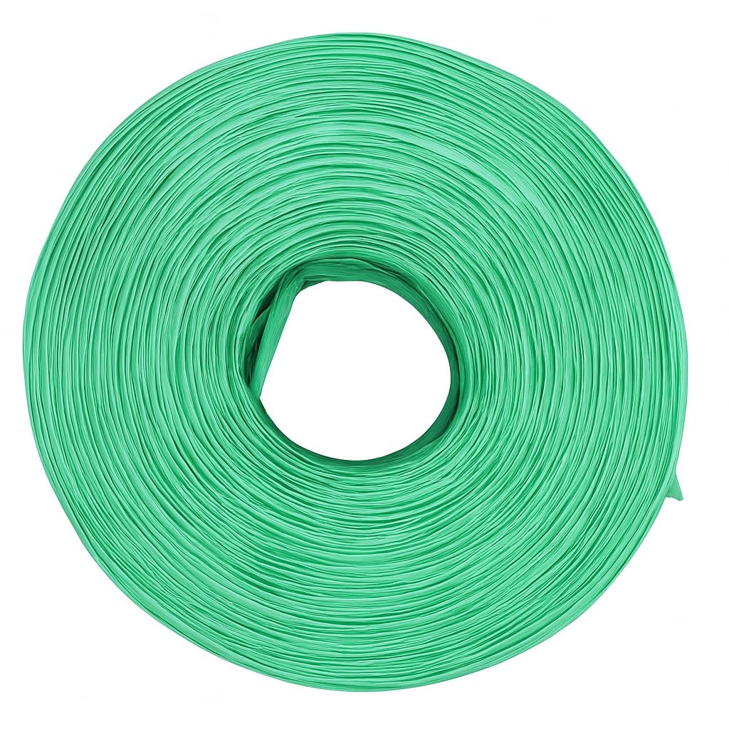 Green – Plastic Twine Roll for Packing – PP Binding Rope for Plants Gardening, Craft, Tying & Commercial Use – Multipurpose Roll Rassi Thread – Sutli Rope to Tie Plants view 2