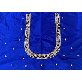 RR FABRIC Cotton Silk Self Design Blouse Material view 2