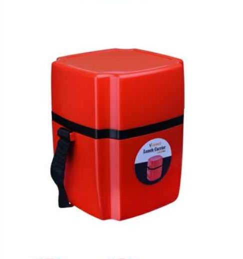 Grand 3 - Red Microwaveable Lunch Box (3 Food-Grade Containers) view 2
