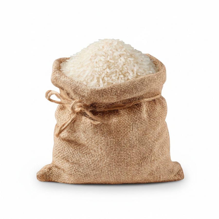 Premium White Rice - 30 kg - One jute sack view 2