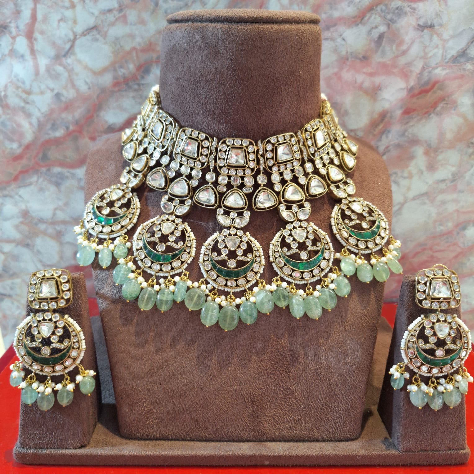 Emerald Jade - The Royal Bride By Dia Art Jewels view 2