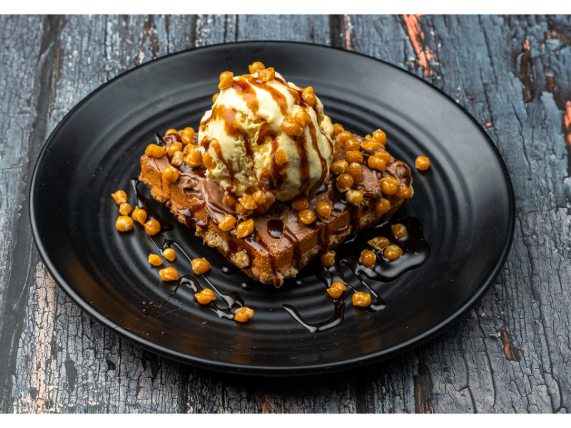 Butterscotch wafflewhich